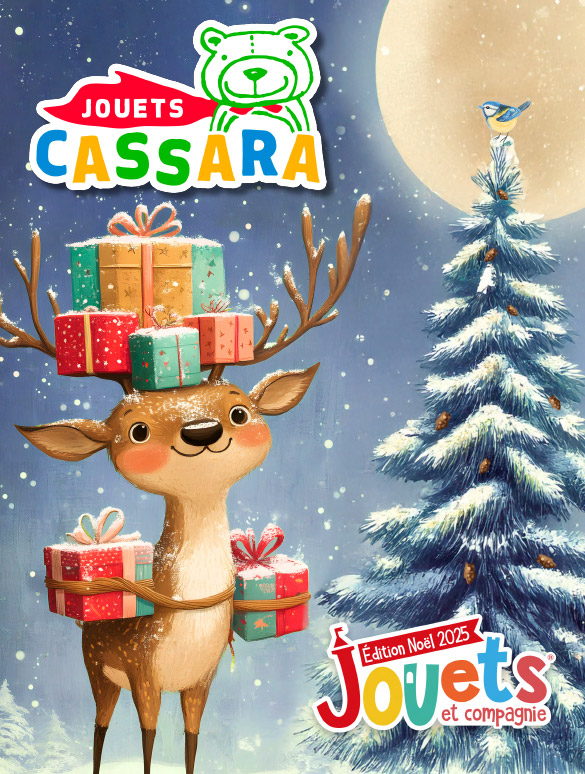 Couverture du catalogue Jouets Cassara - Jouets et compagnie Édition de Noël 2025